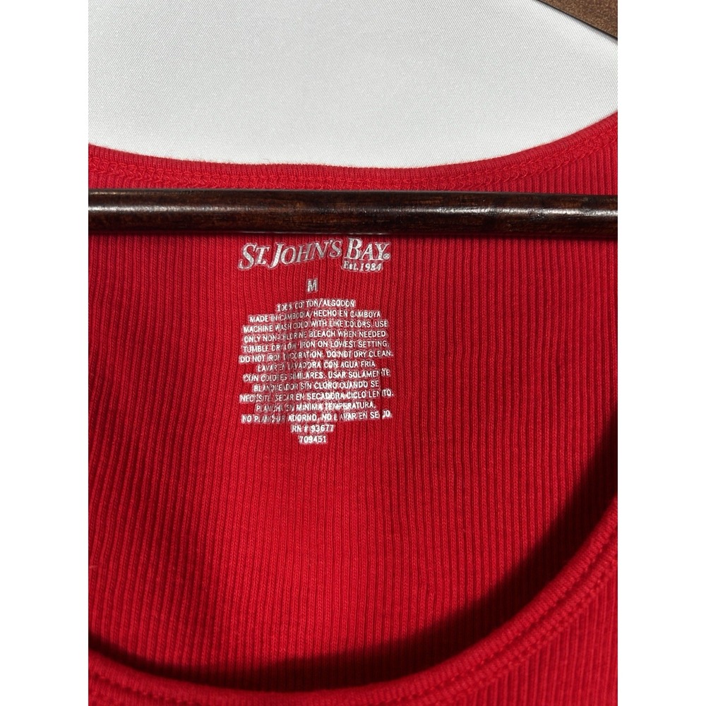 Y2K Ribbed Knit Fitted Tank Top Size M Studded Bling Bratz Baddie Grunge Emo Alt - Picture 7 of 12
